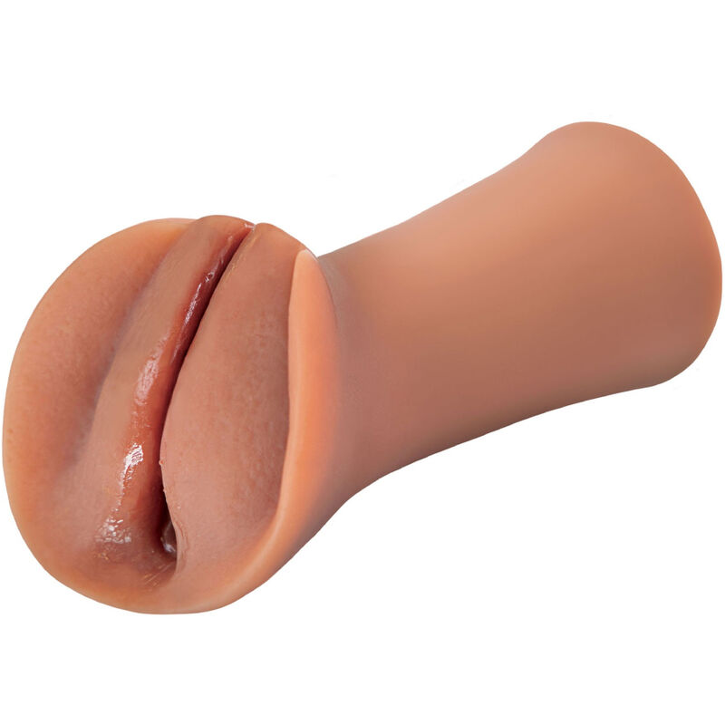 Pdx Extreme Fetish Fantasy Extreme Slippery Slit Stroker Silicone Caramel