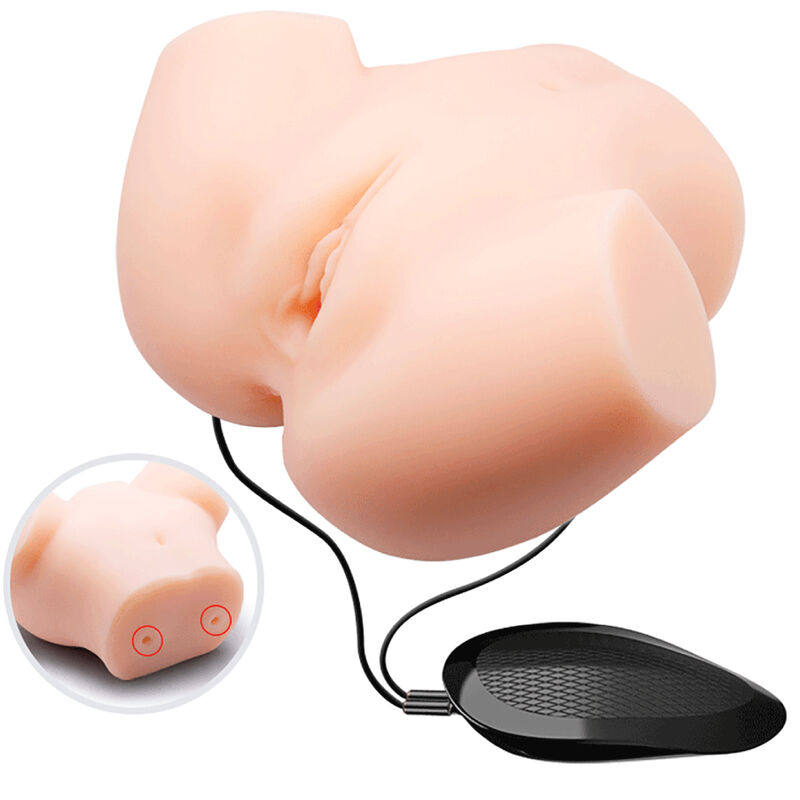 Crazy Bull Realistic Vagina And Anus Double Vibration - 3