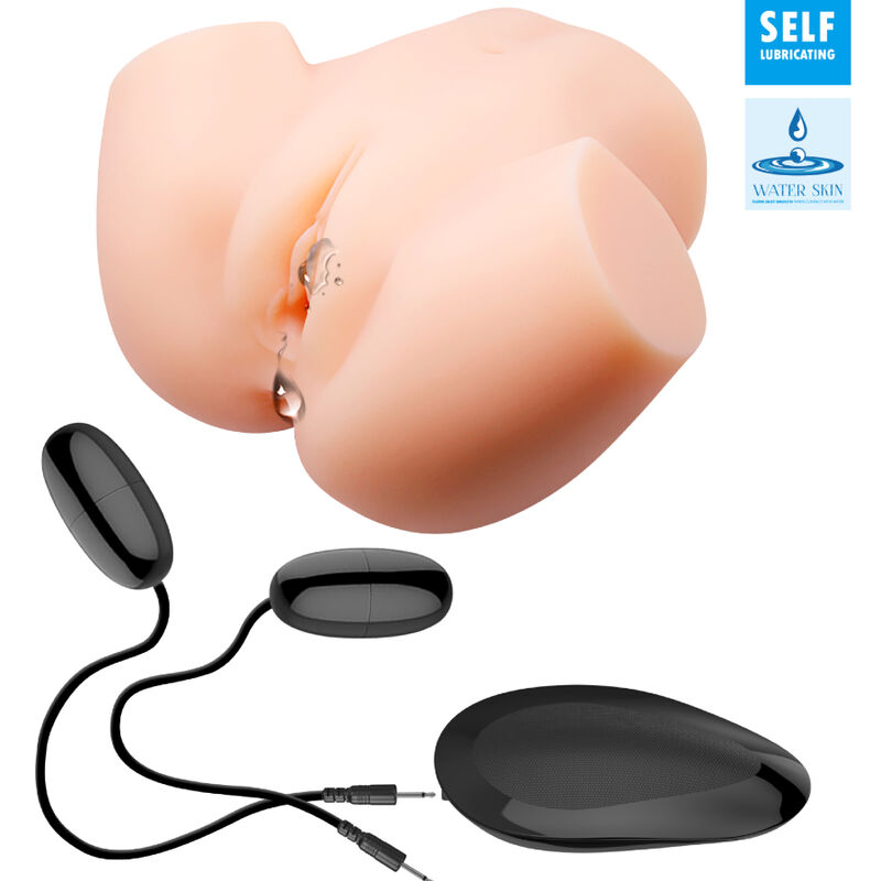 Crazy Bull Realistic Vagina And Anus Double Vibration - 5