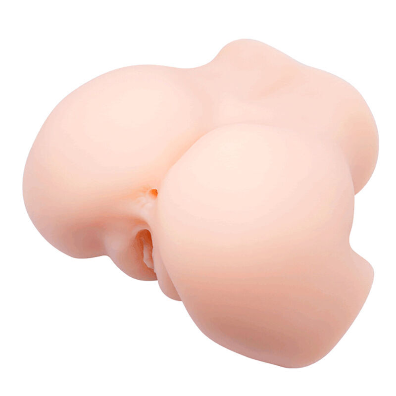 Crazy Bull Realistic Vagina And Anus Double Vibration