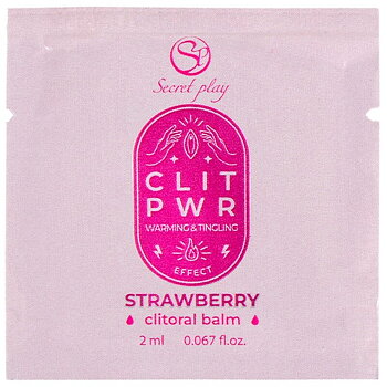 Secretplay Cosmetic Single Dose Strawberry Glidmedel 2 Ml