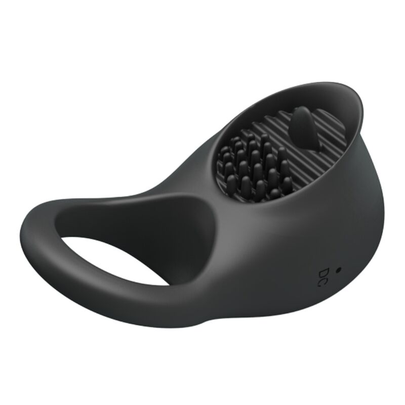 For Him Pretty Love Vibrating Penis Ring With Tongue - 3