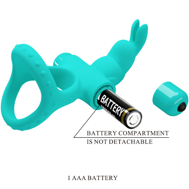 For Him Pretty Love Figgy Rabbit Vibrator Ring - 5