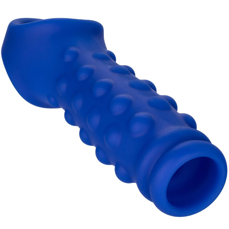 Calexotics Admiral Beaded Penis Cover Liquid Silicone - 2