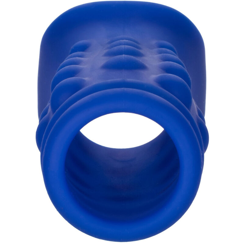 Calexotics Admiral Beaded Penis Cover Liquid Silicone - 3