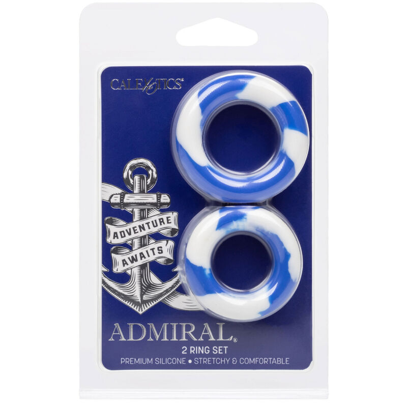 Calexotics Admiral Set 2 Penis Rings - 4