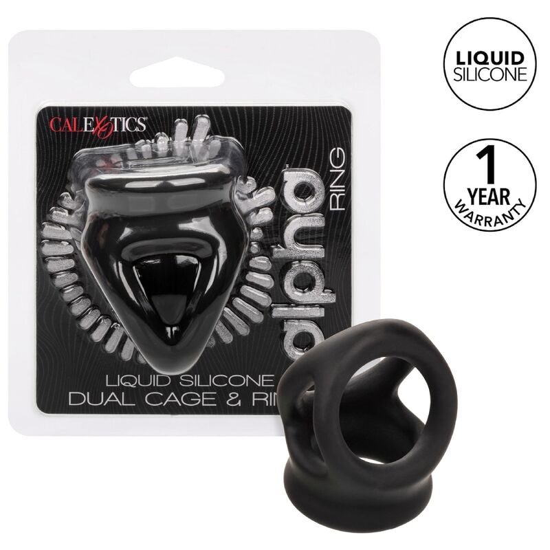 Calexotics Alpha Dual Cage Ring - 2