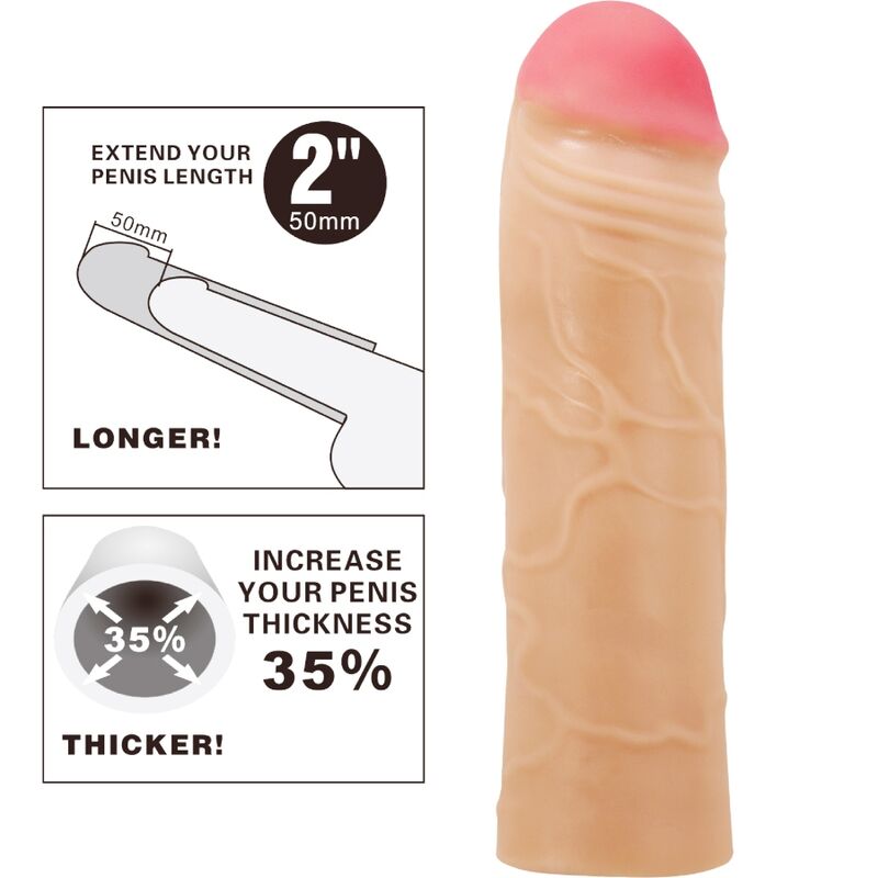 For Him Pretty Love Chane Penis Extender Cover - 5