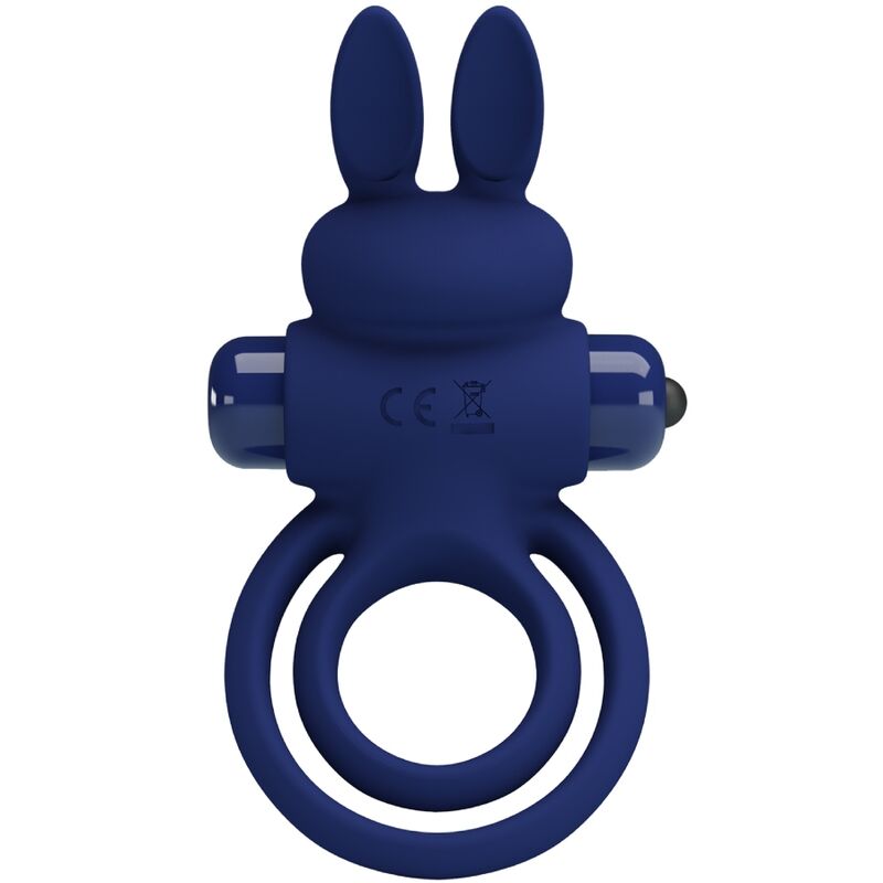 For Him Pretty Love Darey Double Vibrating Ring Rabbit - 3