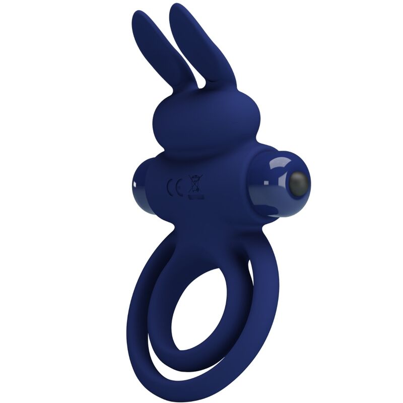 For Him Pretty Love Darey Double Vibrating Ring Rabbit