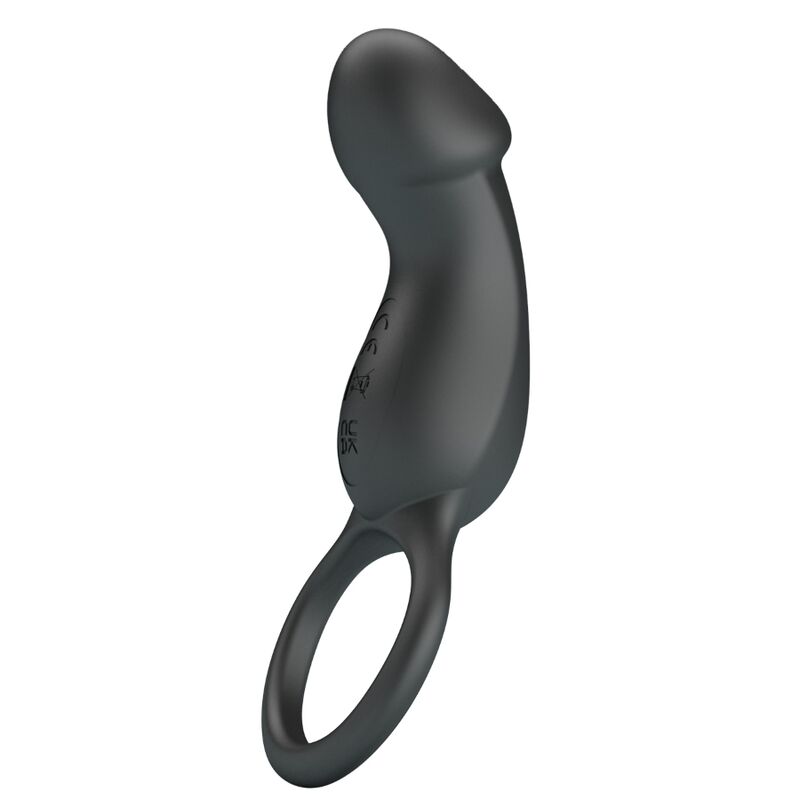 For Him Pretty Love Trae Vibrating Ring With Stimulator - 3