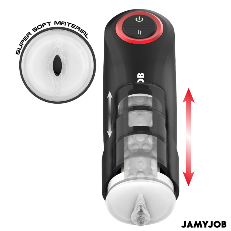 Jamyjob Gravity Automatic Vagina Masturbator 5 Thrusting Modes And Sound Effect - 2