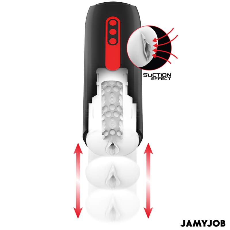 Jamyjob Phantom Automatic Vagina Masturbator 5 Suction And Thrust Modes - 3