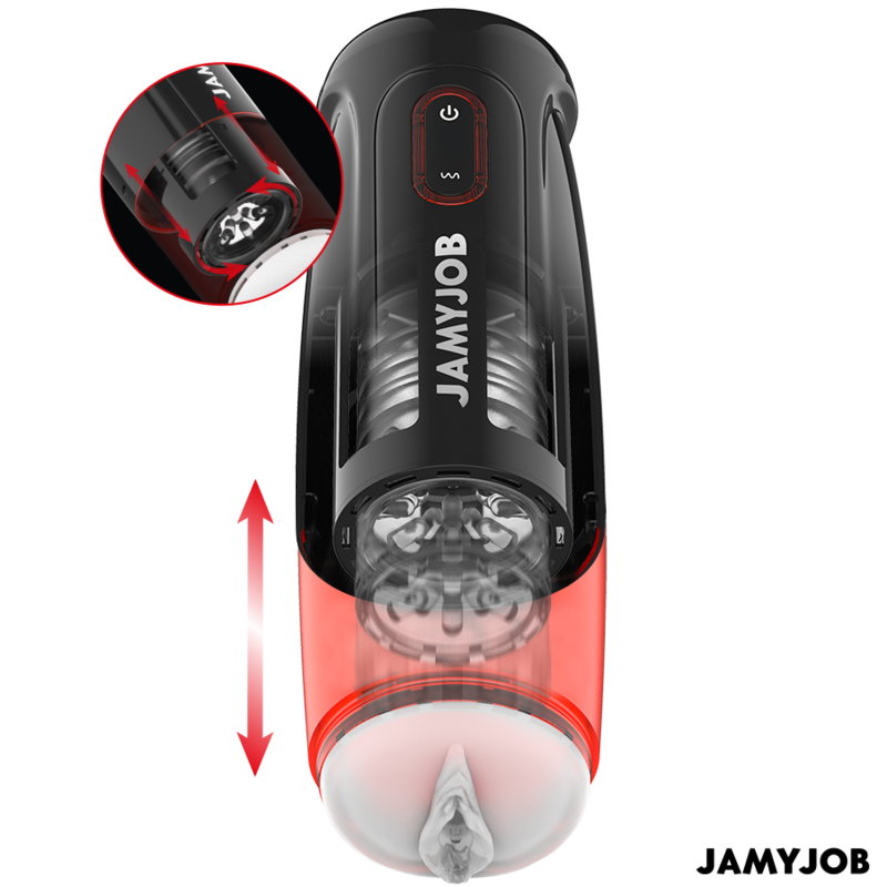 Jamyjob Storm Automatic Vagina Masturbator 10 Rotation And Thrust Modes - 2