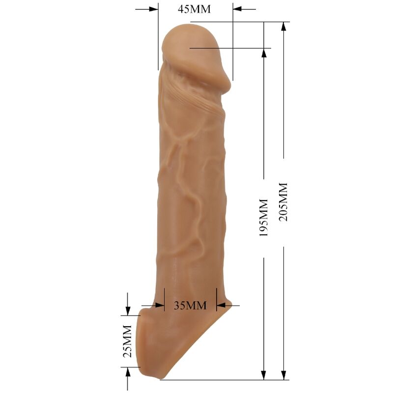 For Him Pretty Love Realistic Skin Penis Sleeve - 5