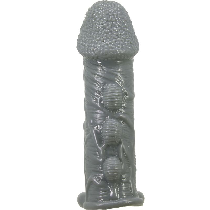 For Him Pretty Love Realistic Penis Enlarger And Delay Sleeve - 3