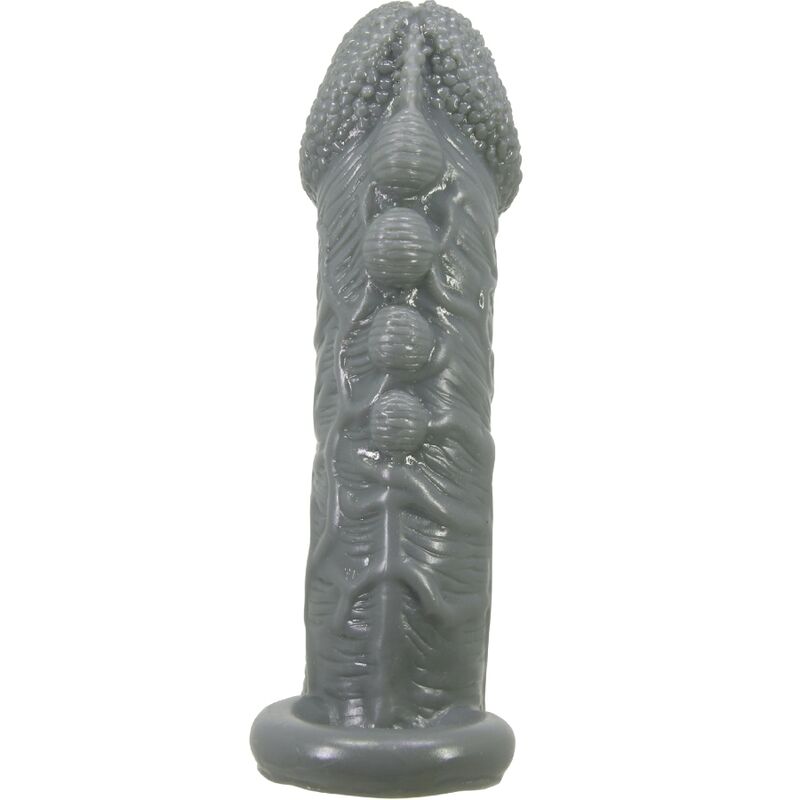 For Him Pretty Love Realistic Penis Enlarger And Delay Sleeve - 4