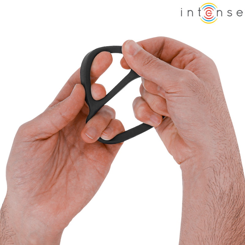 Intense For Him Bobby Double Silicone Penis Ring - 4