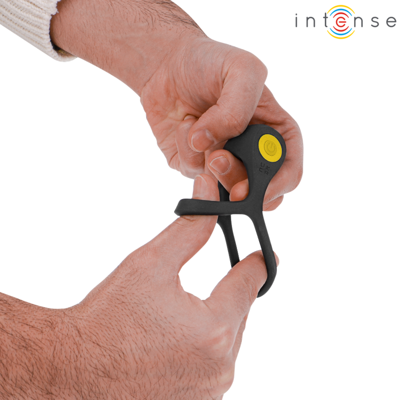 Intense For Him Alex Vibrator Double Penis Ring 10 Vibrations - 5