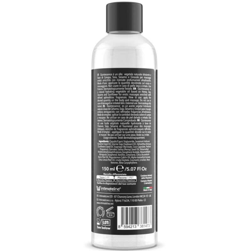 Intimateline Luxuria Massage Oil Berry 150 Ml - 3