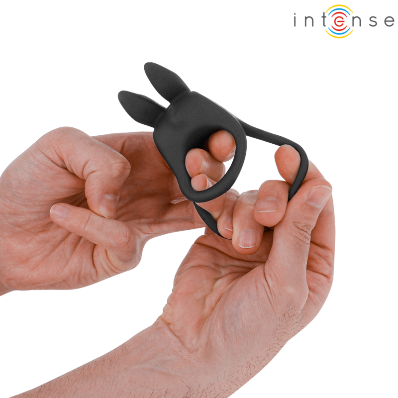 Intense For Him Sam Vibrator Double Penis Ring 10 Vibrations - 5