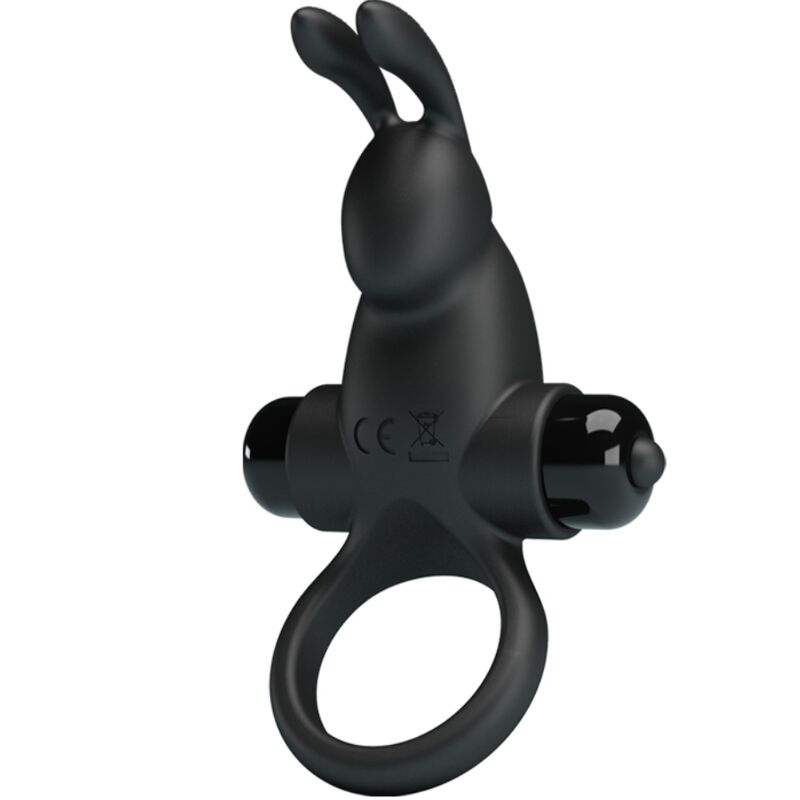 For Him Pretty Love Vibrating Ring Rabbit Clitoris Stimulator 10 Vibrations
