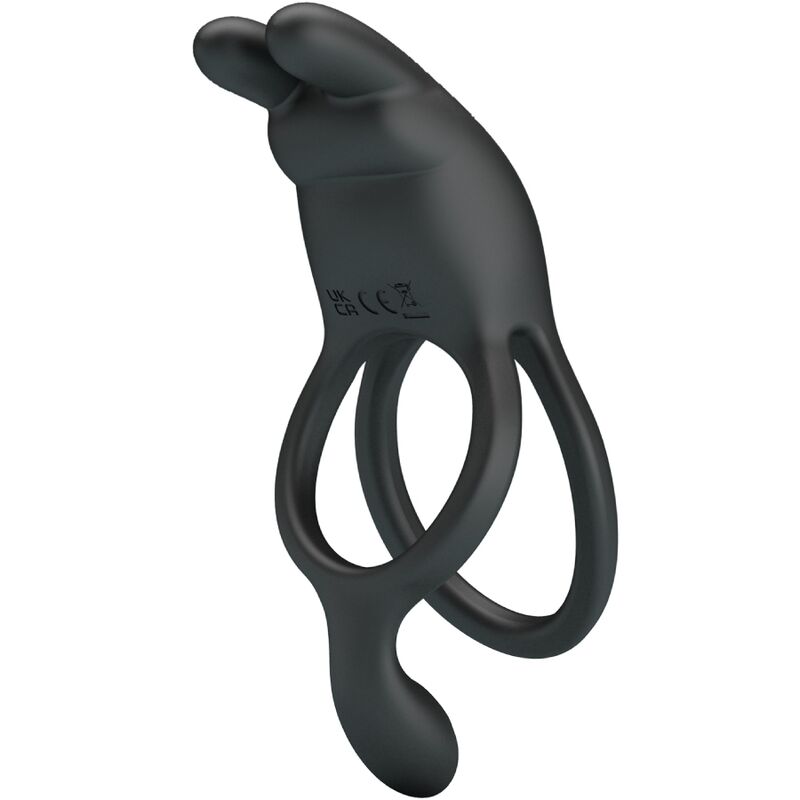 For Him Pretty Love Seth Double Vibrating Ring Rabbit 7 Vibrations - 3