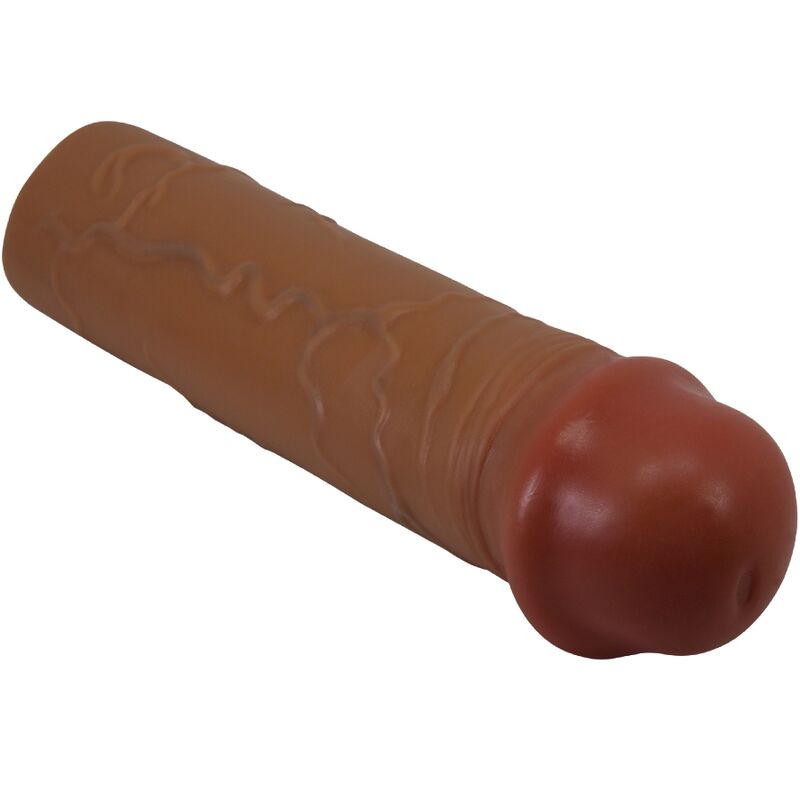 For Him Pretty Love Nile Penis Sleeve With 2 5 Cm Extension Mulatto - 3