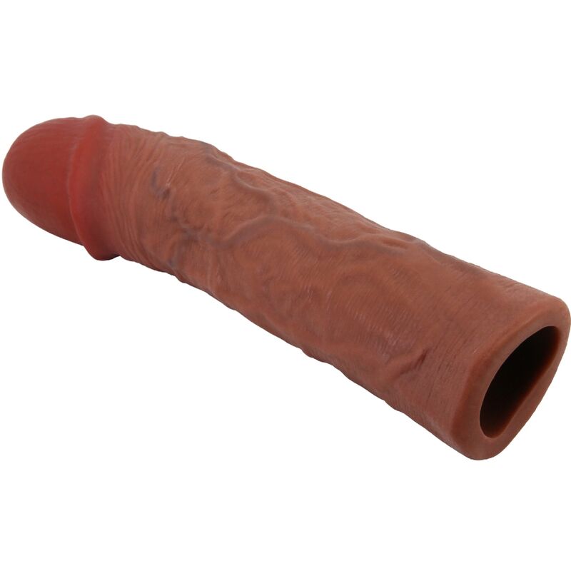 For Him Pretty Love Derek Penis Sleeve With 7 6 Cm Extension Mulatto - 3