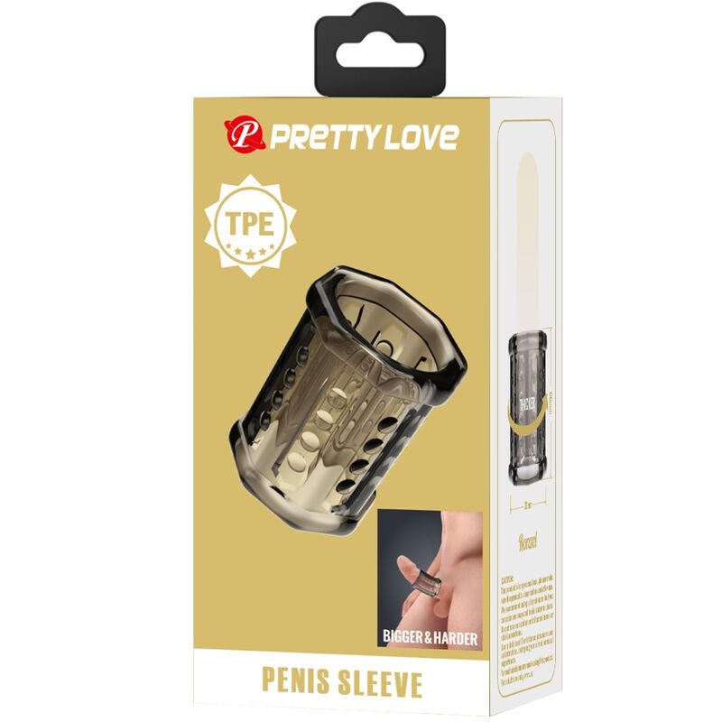 For Him Pretty Love Ronael Penis Sleeve Super Stretchy Transparent - 5