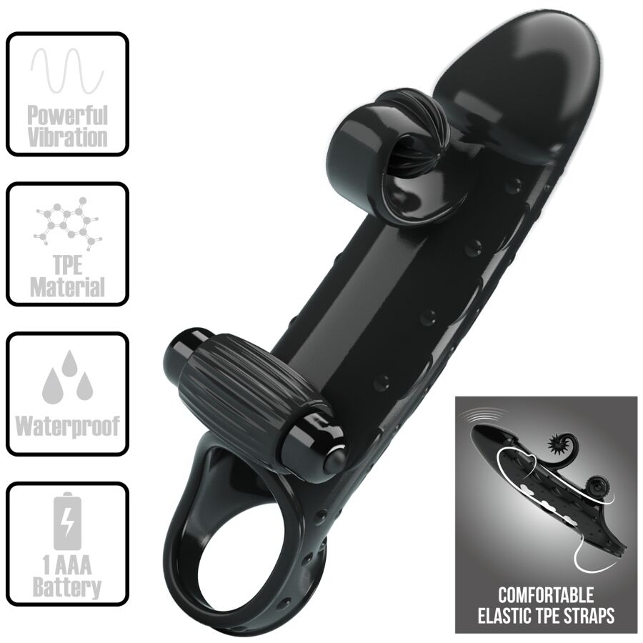 Romance Vibrating Penis Sleeve - 2
