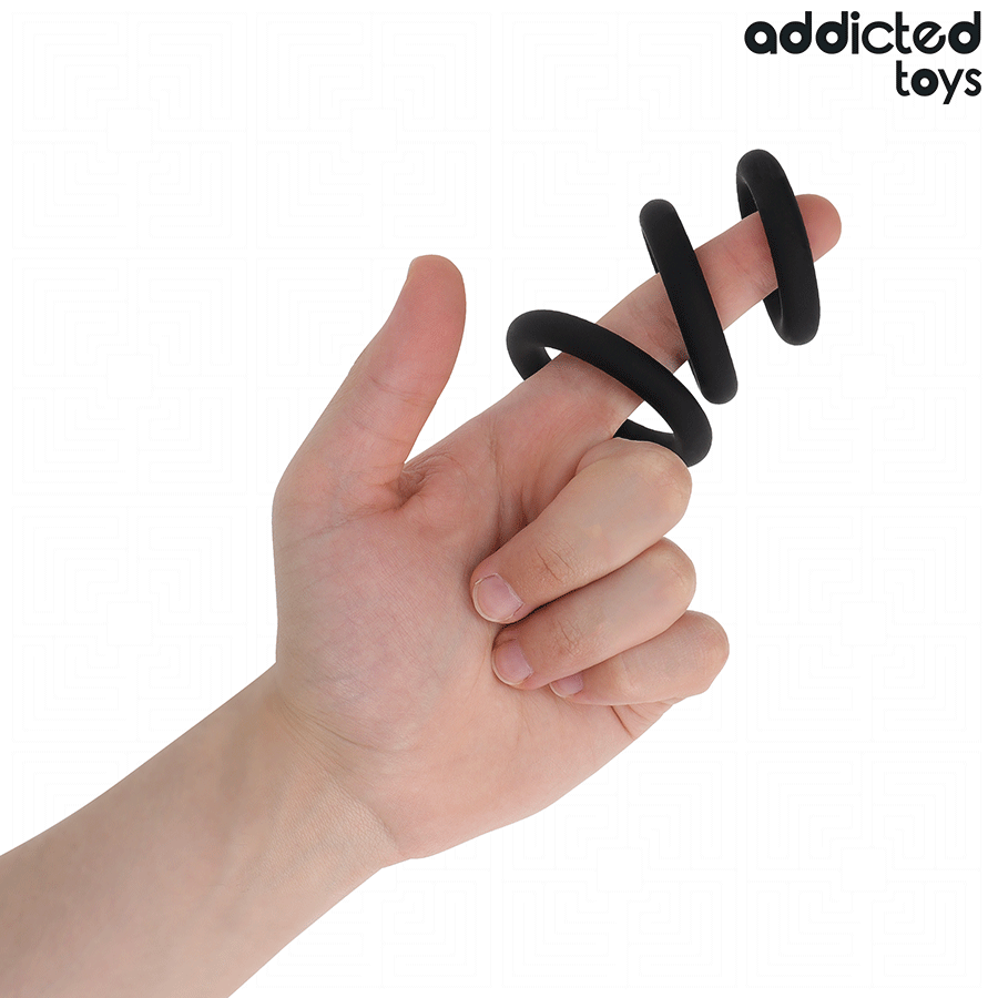 Addicted Toys OF Silicone Rings Set - 3
