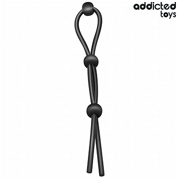 Addicted Toys Silicone Rope For The Triple Loop Penis