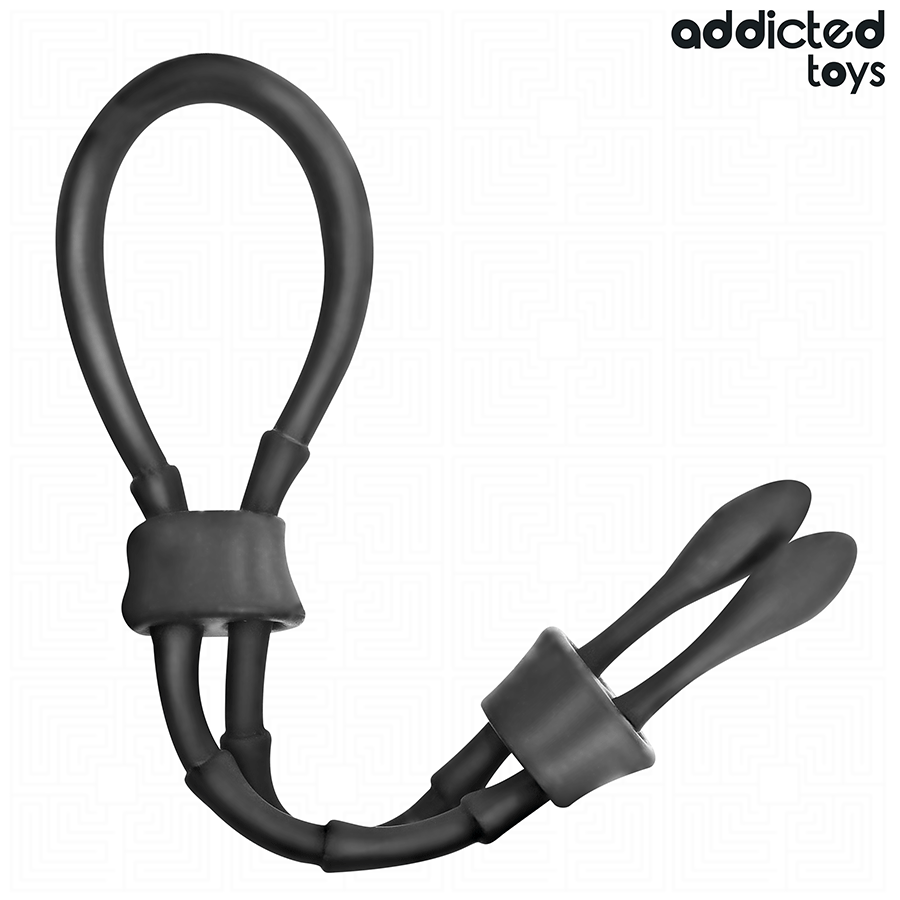 Addicted Toys Adjustable Silicone Rope For The Penis