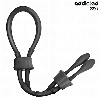 Addicted Toys Adjustable Silicone Rope For The Penis