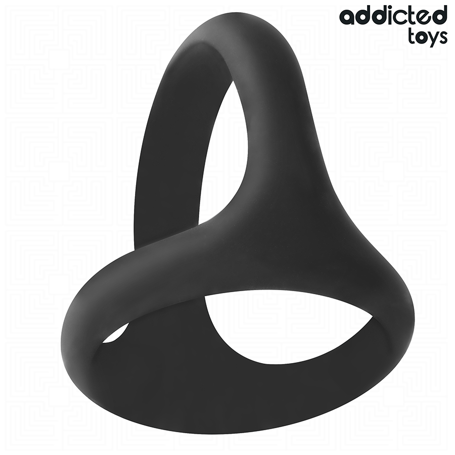 Addicted Toys Thick Triple Penis Ring