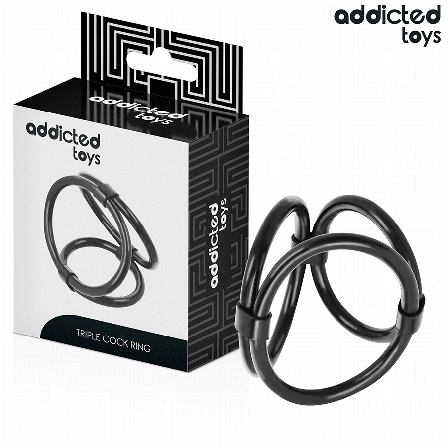 Addicted Toys Triple Penis Ring - 2