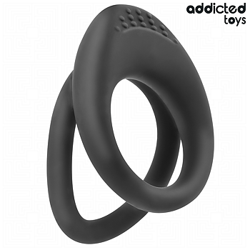 Addicted Toys Double Textured Penis Ring