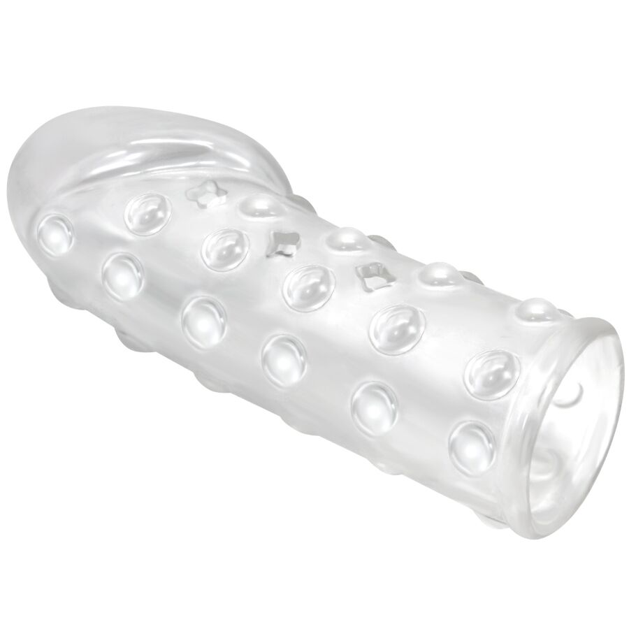 For Him Pretty Love Tight And Volumizing Penis Sleeve Transparent - 3