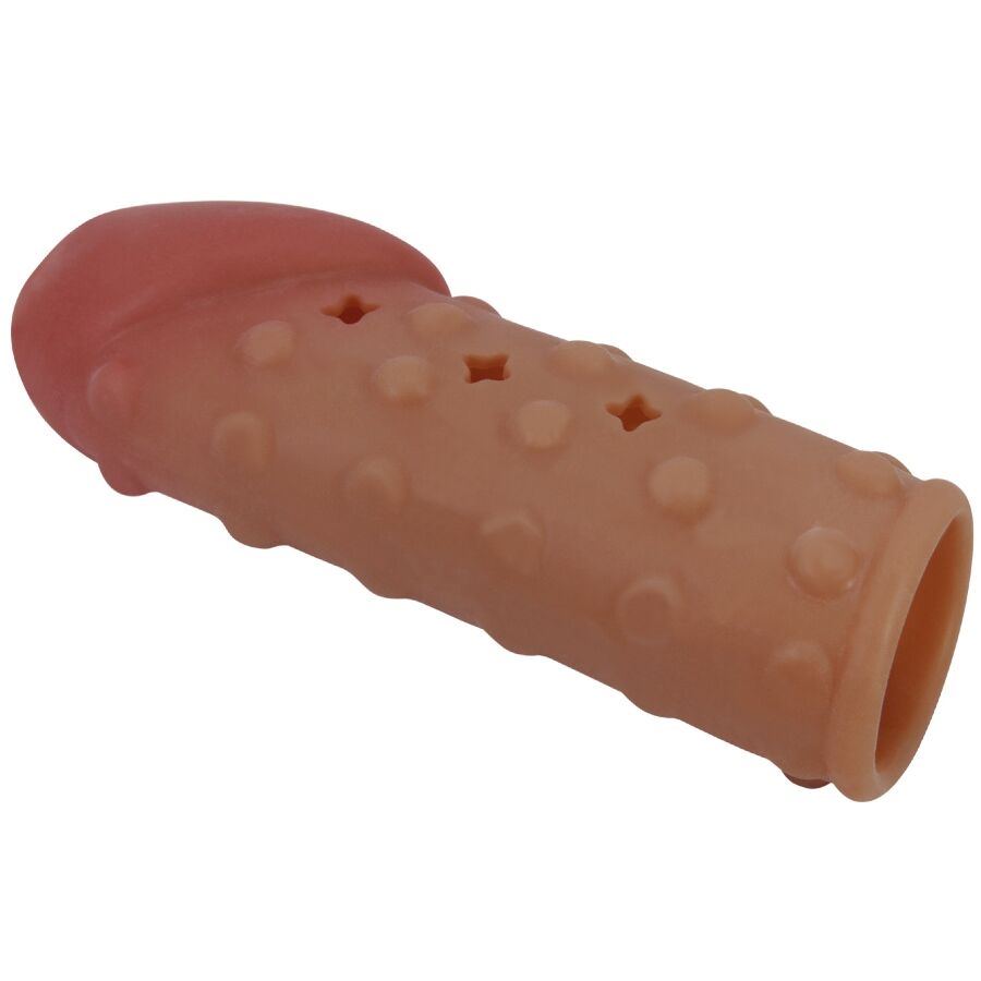For Him Pretty Love Tight And Volumizing Penis Sleeve Natural - 3