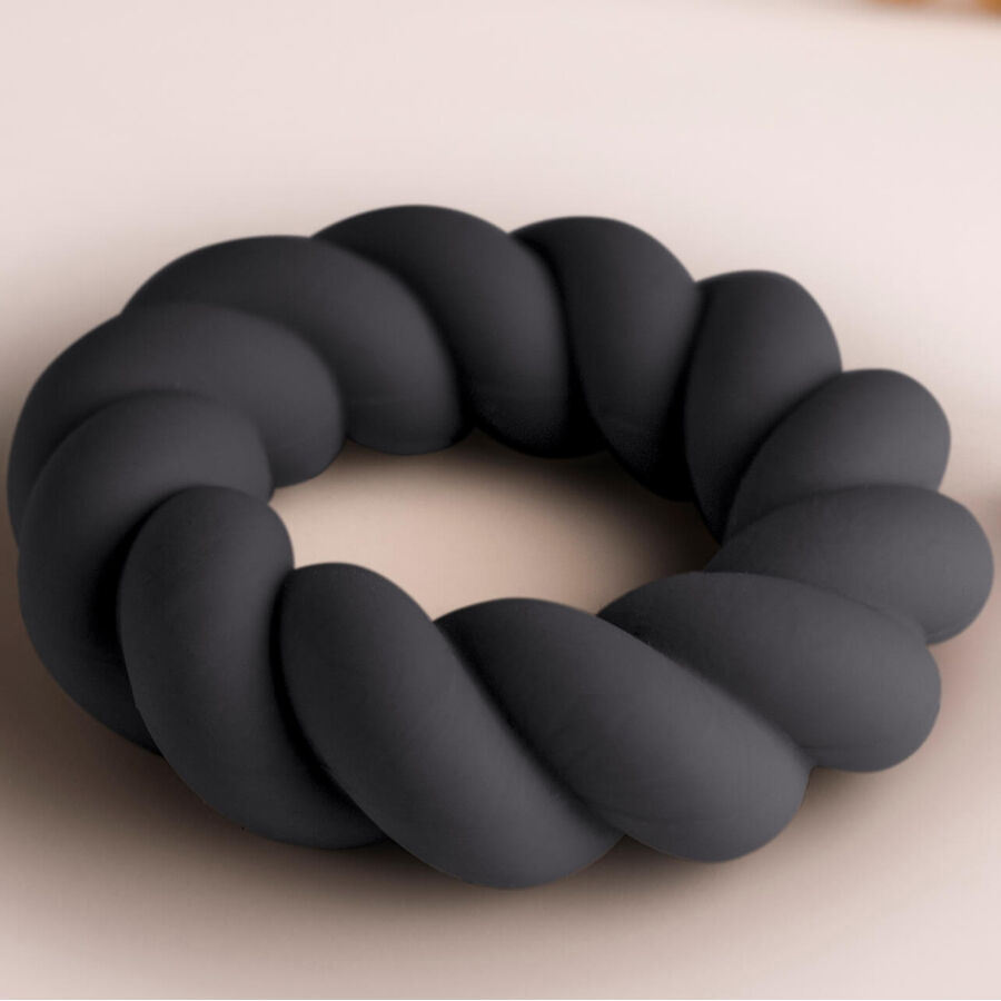 Rocks Off Twist Silicone Masturbator Ring - 3