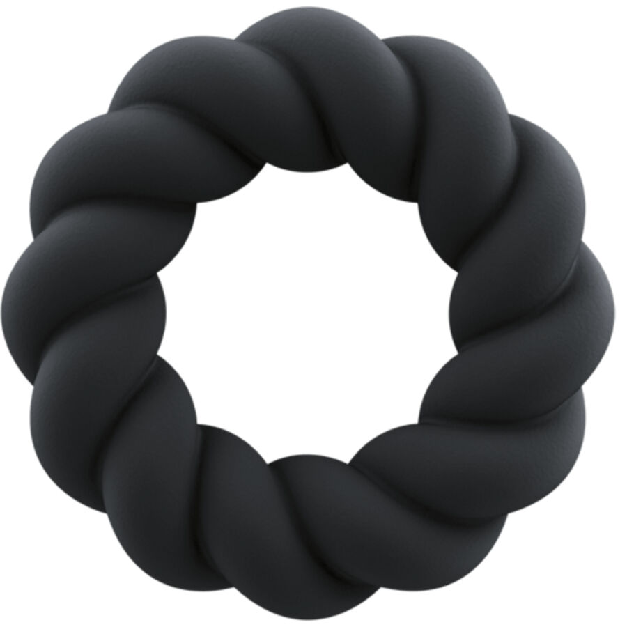 Rocks Off Twist Silicone Masturbator Ring