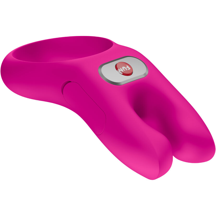 Fun Factory Nos Classic Vibrating Cock Ring Magenta - 2