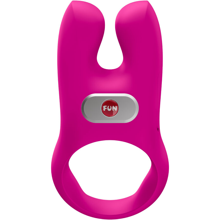 Fun Factory Nos Classic Vibrating Cock Ring Magenta - 3