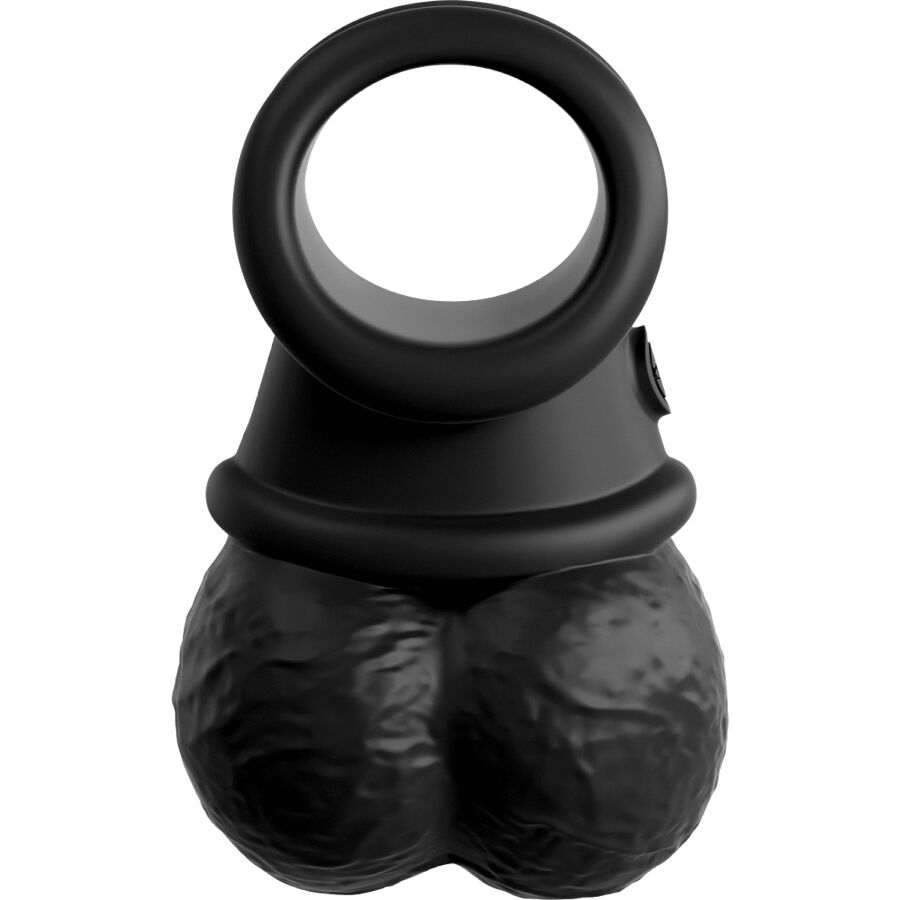 King Cock The Crown Jewels Weighted Swinging Balls Silicone - 3