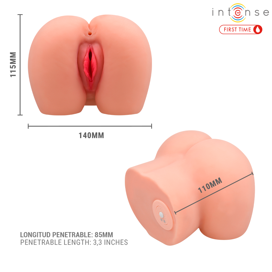 Intense Bodies Masturbators Intense First Time Ariana Virgin Vibrator With Bleeding - 5