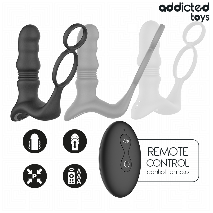 Addicted Toys Up Down Prostatic Ring - 4