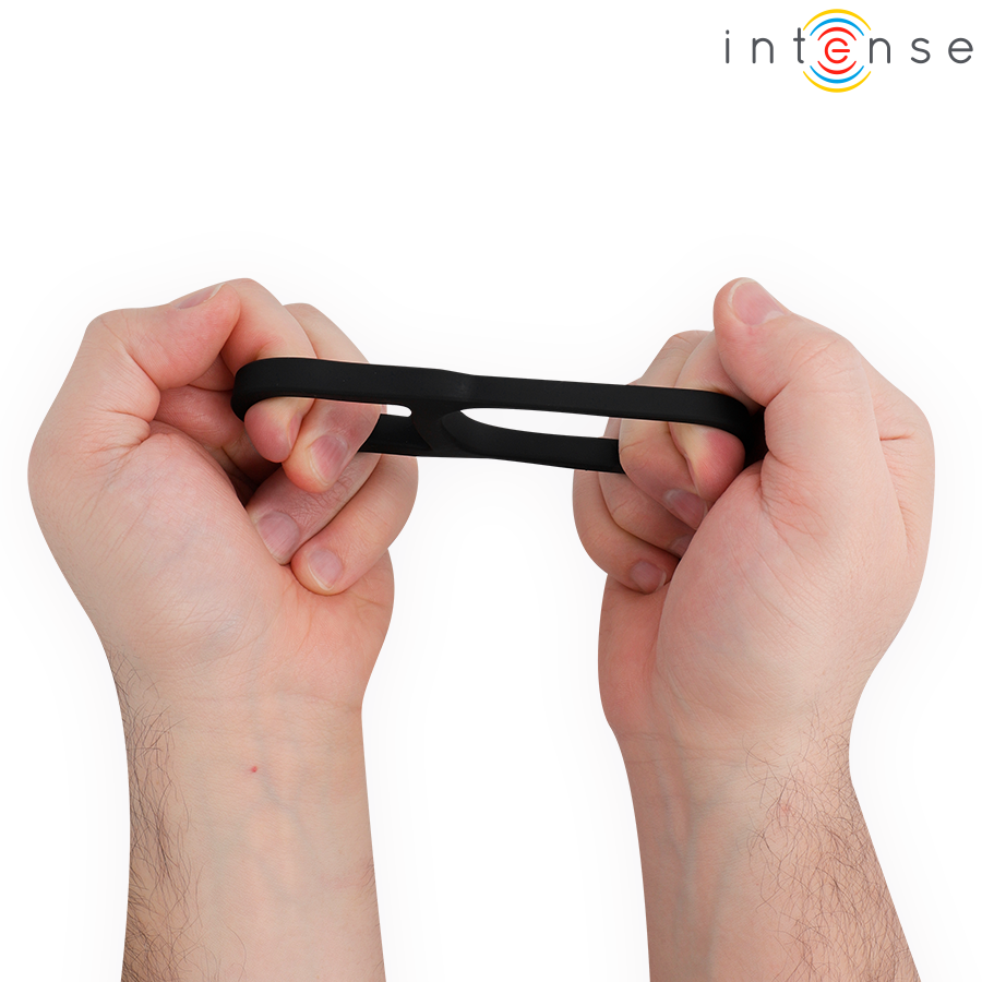 Intense For Him Conleth Adjustable Double Penis Ring - 4