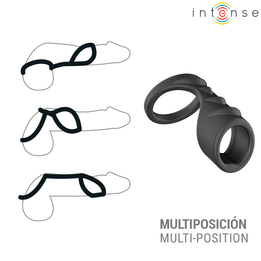 Intense For Him Rory Adjustable Penis Ring - 3
