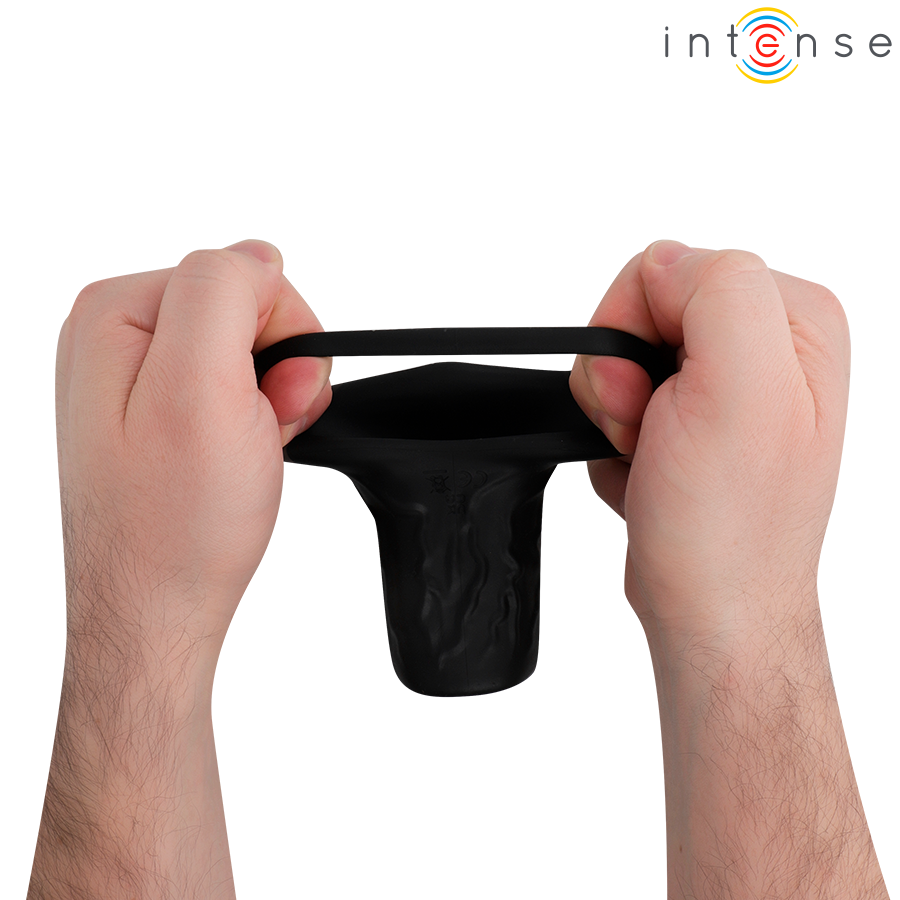 Intense For Him Sean Vibrating Adjustable Penis Ring - 4